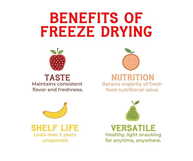 Nature?™s Turn Freeze-Dried Fruit Crisps ??Healthy, Gluten-Free, Crispy & Delicious, Plant-Based Snack, Ideal for Cereal, Smoothies, School Lunches, & On-the-Go, Sour Variety, Pack of 8 (0.53 oz Each)