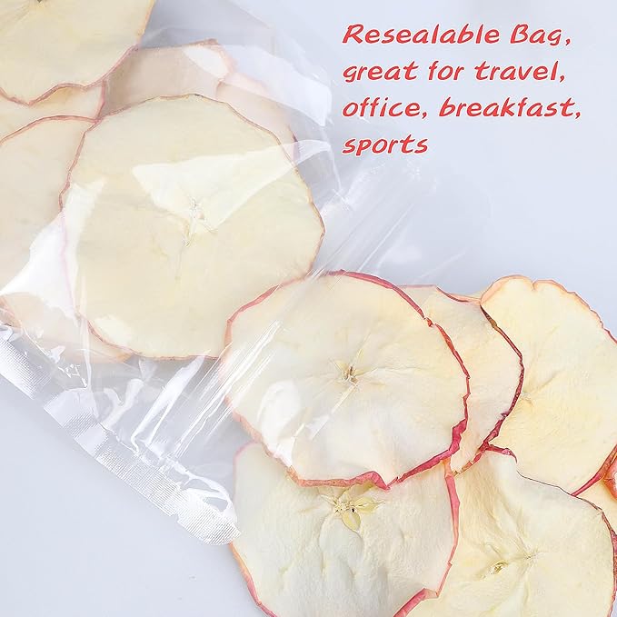 iGAOZM Dried Apple Slices,7.05oz/200g,No Sugar Added No Additives,Chewy & Soft,Dehydrated Apples for Cocktails Garnish,Healthy Snack,Crafts Potpourri,Bowl Fillers Decoration