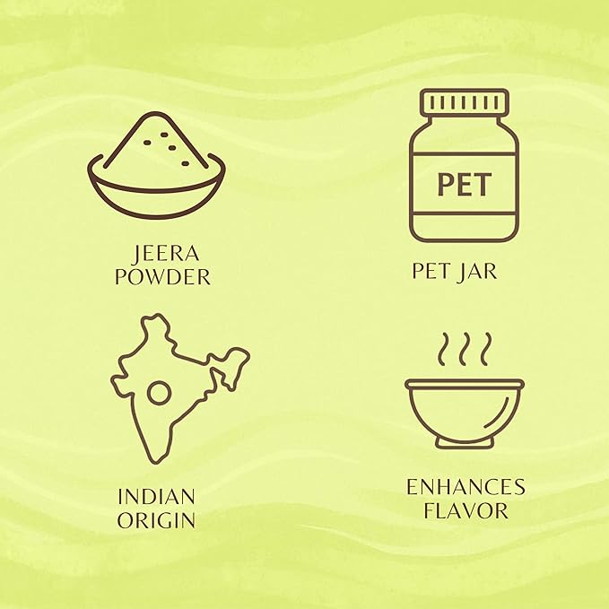 AYURVEDASHREE Cumin Seed Powder (Jeera Powder) Spice 100g, All Natural | 100% Pure | NON-GMO | Vegan | Indian Origin