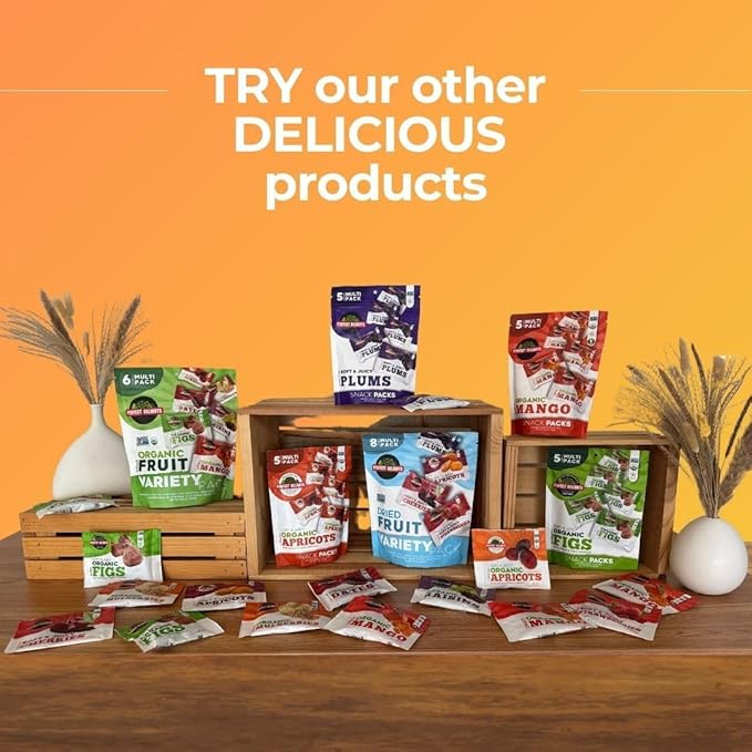 Perfect Delights Organic Turkish Figs, Vegan, Sun-Dried Pitted Figs, Healthy Fruit Snack for Kids and Adults - Single Pack (32 oz)