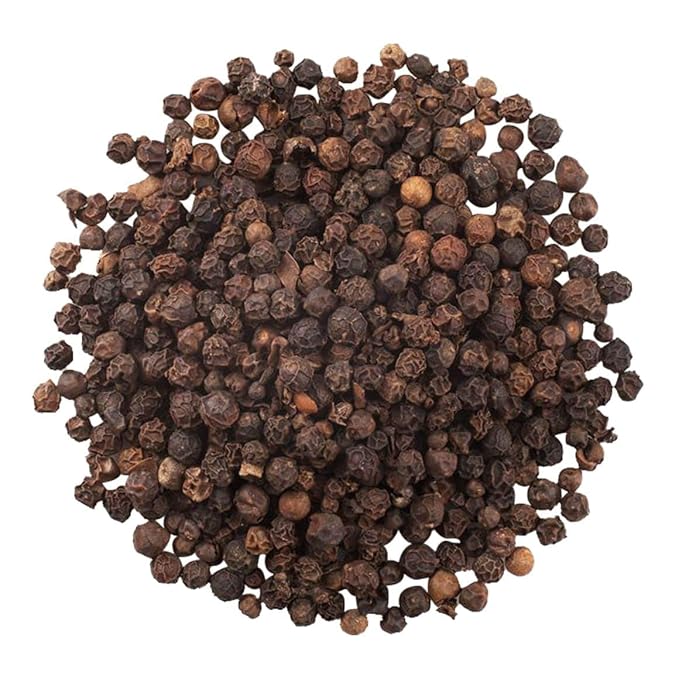Food to Live - Whole Black Pepper, 1 Pound Dried Peppercorns, Kosher, Vegan, Bulk Spice. Strong Pungent Flavor. Rich in Minerals. Great for Spicing, Seasoning. Perfect for Grinder Refill.