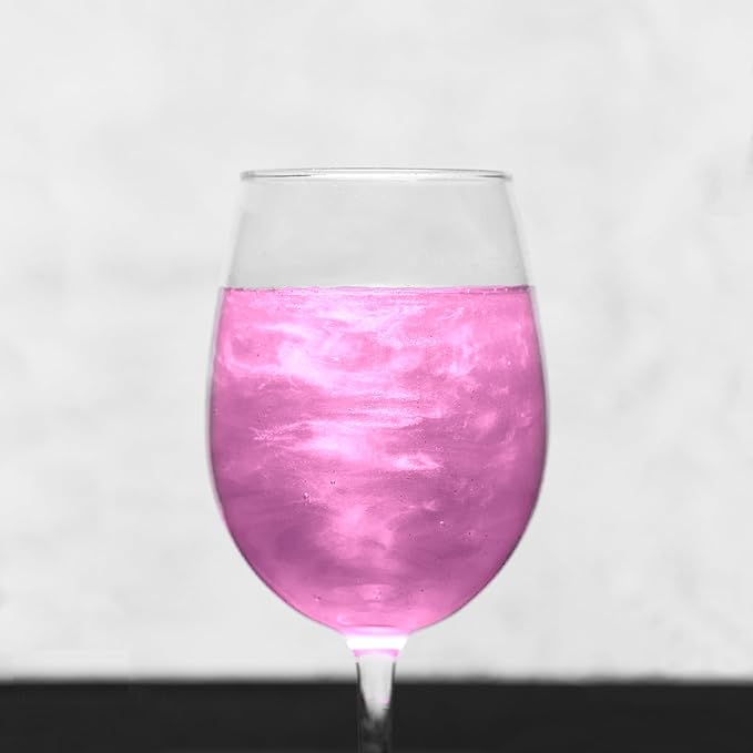 Luster Dust - Pink Pink (4g 1x Jar) | Edible Vegan Dust & Paint for Cake Decorating, Ice Cream, Desserts, Cocktails and Beverages by Bakell