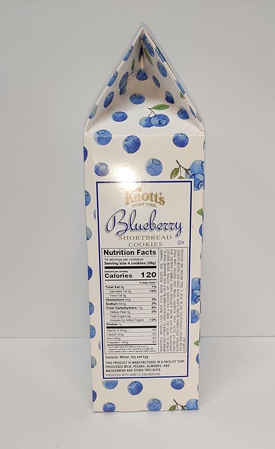 Knott's Berry Farm Shortbread Cookies (Blueberry, 16 oz)