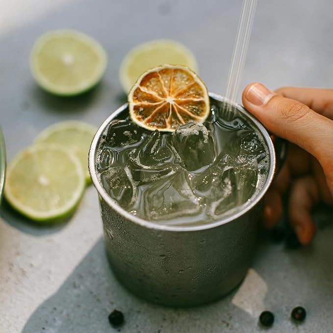 Haomly Dehydrated Lime Slice Wheels |5.3oz/150g|100% Natural Dried Lime Slices|Dehydrated Limes For Cocktails,Garnishing, Cooking, Baking, Fruit Tea Drinks,Crafts | No Added Sugar| No Additive