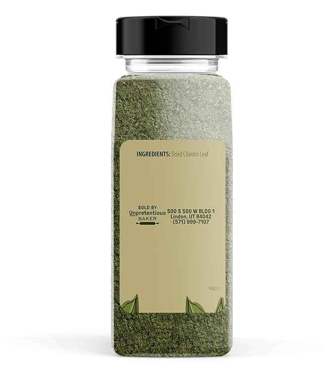 Unpretentious Cilantro Leaf, 4 oz, Fragrant, Non GMO, Great in Salsa