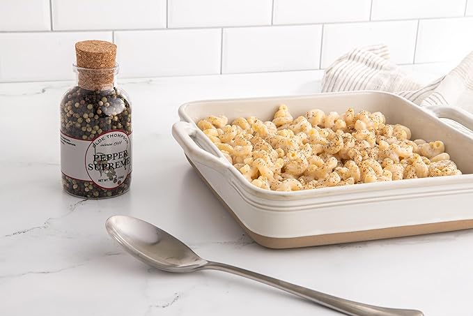 Olde Thompson Pepper Supreme, Whole Pepper Blend with White, Black, Pink, and Green Peppercorns, Refill for Pepper Grinders, 5.8 Ounce
