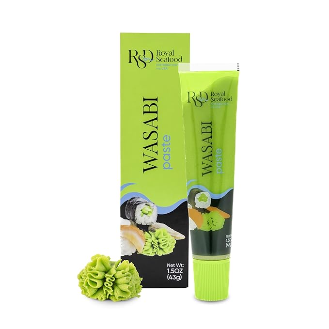 RSF ??Wasabi Paste Grade A 1.5 Oz (43gr) ??Premium Japanese Horseradish Root Paste ??Real Wasabi for Sushi, Sashimi & Sauces ??Authentic Japanese Seasoning & Sushi Ingredients