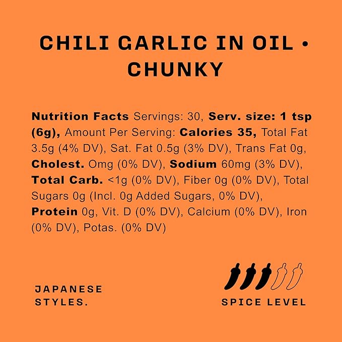 Umami Hottie Sweet Heat – A Chunky Chili Oil with Garlic & Miso, Flavor Bomb for Rice, Fried Chicken, Grilled Meats, Veggies & More! | Vegan, Gluten-Free, All-Natural | 6 oz
