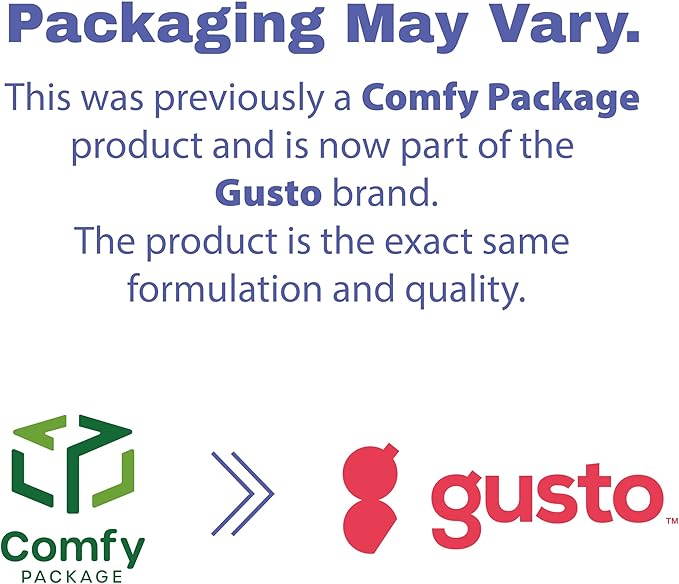 Gusto [500Pcs] Kraft Standard Cupcake Liners for Baking - Food Grade & Grease-Proof Muffin Liners, Durable Baking Cups for Muffins, Cupcakes, and More - Formerly Comfy Package