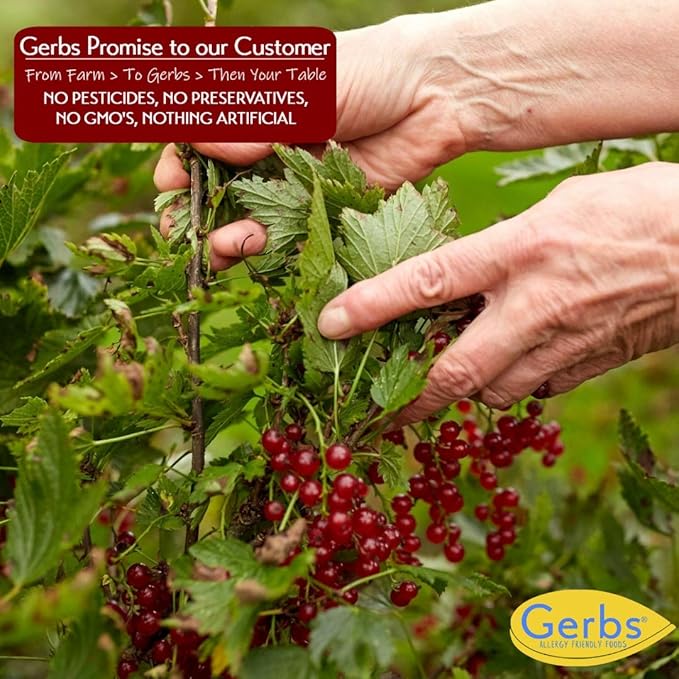 Gerbs Dried Zante Currants 4 lbs. | Unsulfured, No Additives, Resealable Bag | Naturally Bold & Tart Flavor | Top 14 Allergen-Free