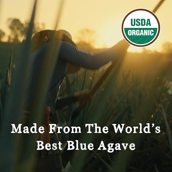 In the Raw Organic Blue Agave Syrup Bundle – Raw Agave Nectar (18.5 Oz) Sugar Substitute + Hot Agave Nectar (10 Oz) Hot Honey Alternative