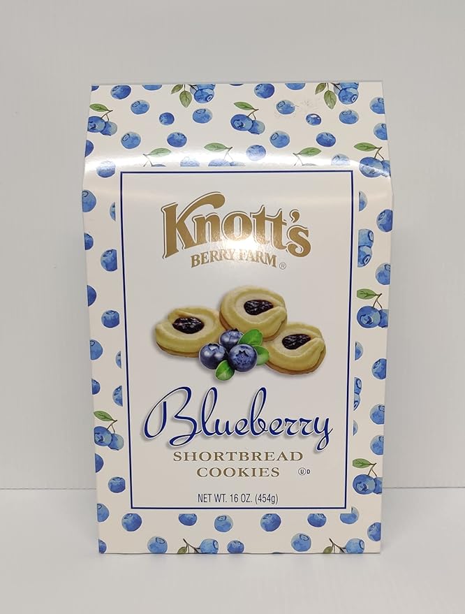 Knott's Berry Farm Shortbread Cookies (Blueberry, 16 oz)
