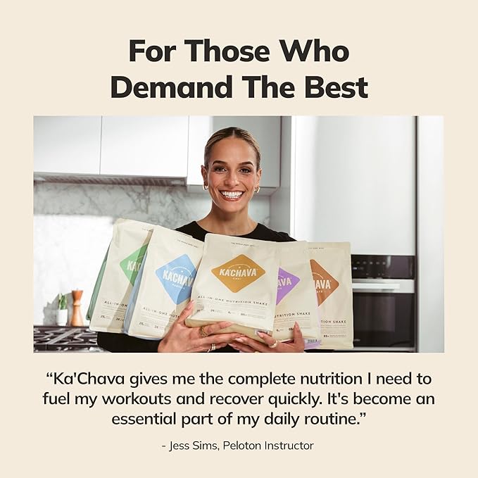 Ka?™Chava Whole Body Meal Shake Chai 2 lb ??Vegan Protein Powder with 85+ Superfoods & Greens ??Plant-Based Meal Replacement with Probiotics & Digestive Enzymes ??Gluten & Dairy Free (15 Servings)