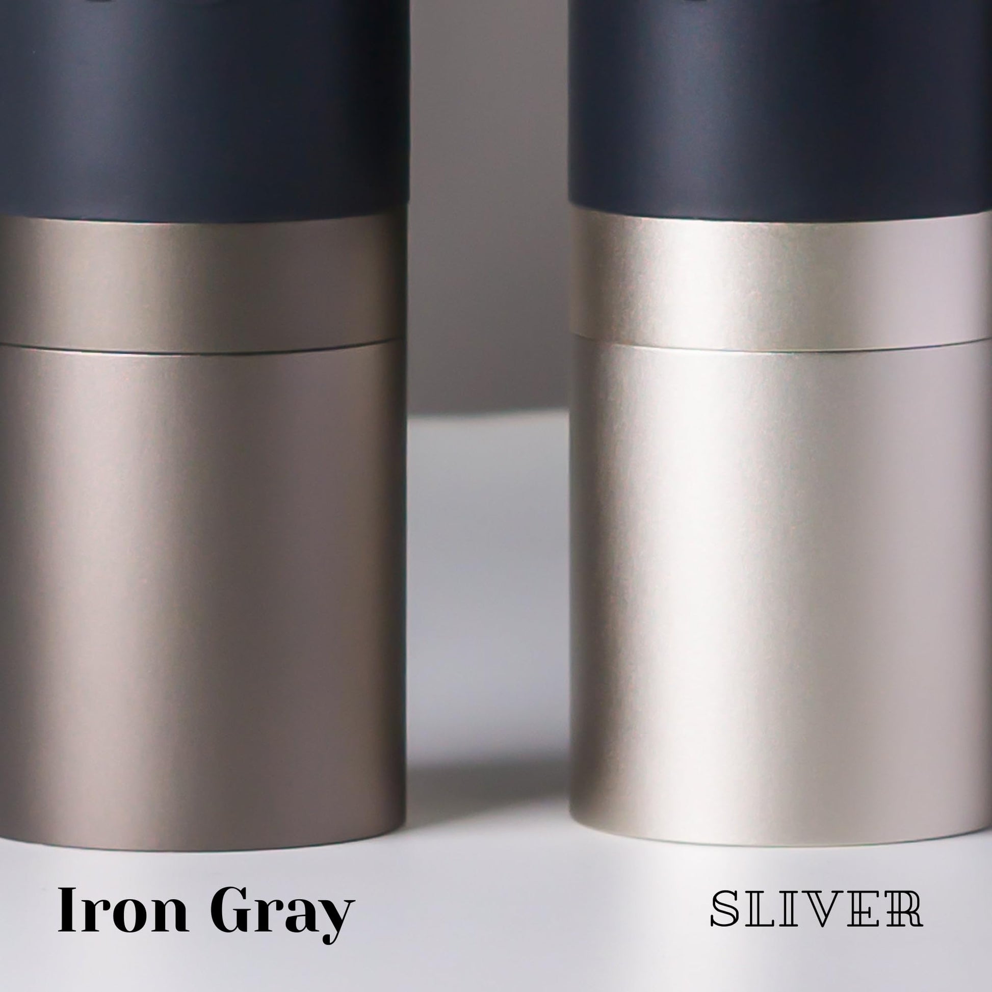 【Sliver】KINGrinder K6 Manual Coffee Grinder Straight Handle Stainless Burr