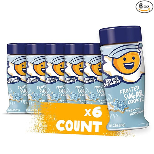 Kernel Season's Popcorn Seasoning, Frosted Sugar Cookie, 3 Ounce (Pack Of 6)
