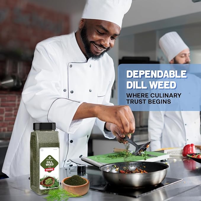 Dependable Foods Dill Weed ??5 oz. Jar ??100% Natural Pure Herb, Kosher, Non-GMO, No Additives, Salt-Free Seasoning, Allergen-Free Spice