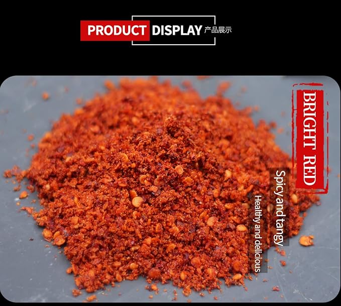 Chinese Sichuan red Chili Powder 5.51 Pound / 2500g (first grade medium coarseness), Original imported of Szechuan, china