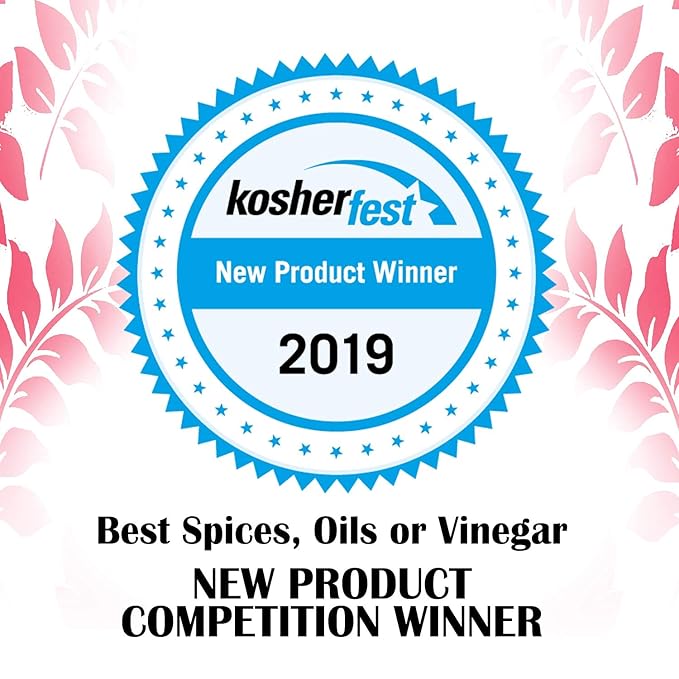 De La Rosa Organic Raspberry Vinegar, Raw & Unfiltered Pure Vinegar, Vegan, Gluten Free & Kosher, Great for Organic Salad Dressing and Marinades, 5 Liters (Pack of 1)