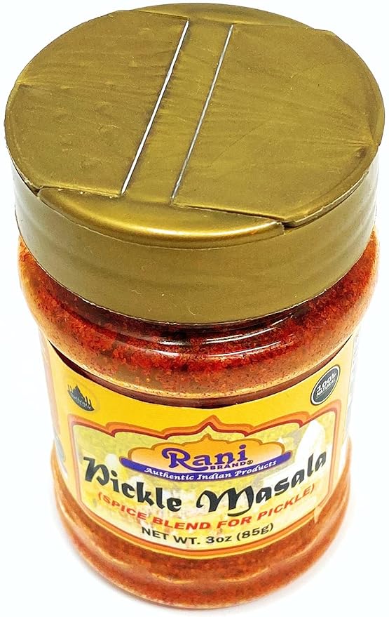 Rani Pickle (Achar) Masala Indian Spice Blend 3oz (85g) PET Jar ~ All Natural | Vegan | Gluten Friendly | NON-GMO | No colors | Indian Origin