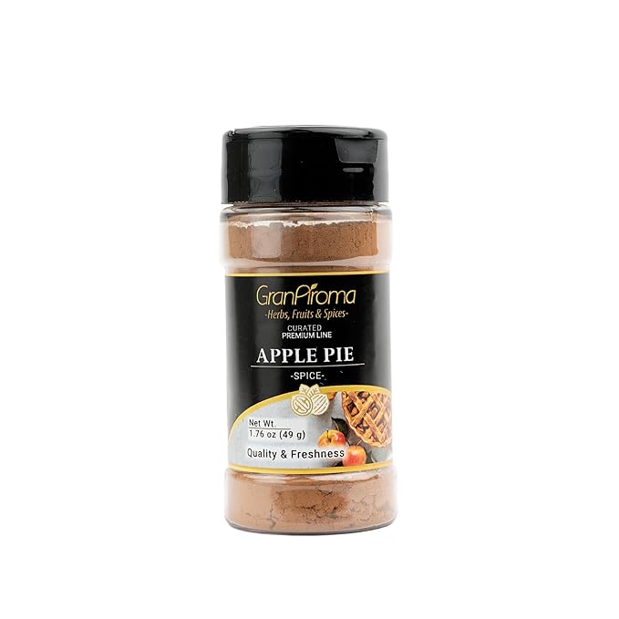 GranAroma Apple Pie Spice Blend, Aromatic & Warm, Flavorful Seasoning Mix, Baking & Cooking (1.76 Ounce)