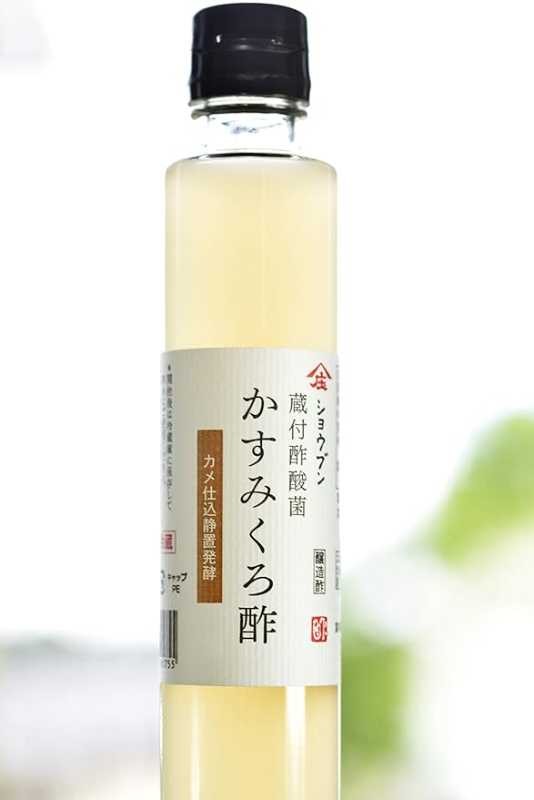 Kasumi Kurozu Vinegar, mild vinegar for drink & cooking, 100% brown rice, no additives, selected ingredients, amino acid (6.8 oz.)