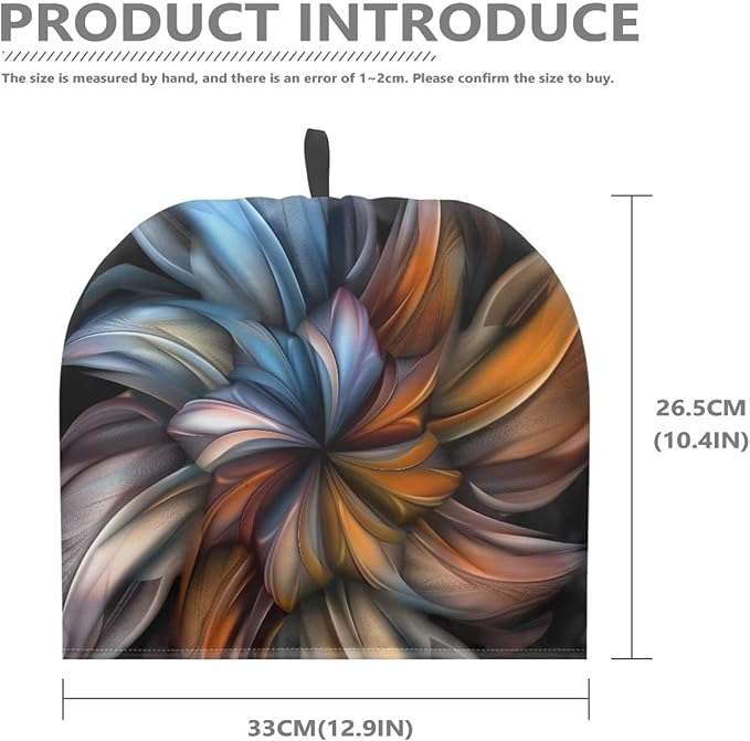 Generic Hudotybom Art Floral Pattern Tea Cozy for Teapot Insulated Large Teapot Cover to Keep Warm Tea Kettle Cover Machine Washable Coffee Pot Cloth Covers Kitchen Home Decorations, CZA49