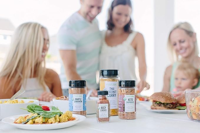FreshJax Organic Basil Leaves (1.6 oz BPA-FREE Bottle) Non GMO, Gluten Free, Kosher, Keto, Paleo, No Preservatives Dried Basil Leaves | Handcrafted in Handcrafted in Jacksonville