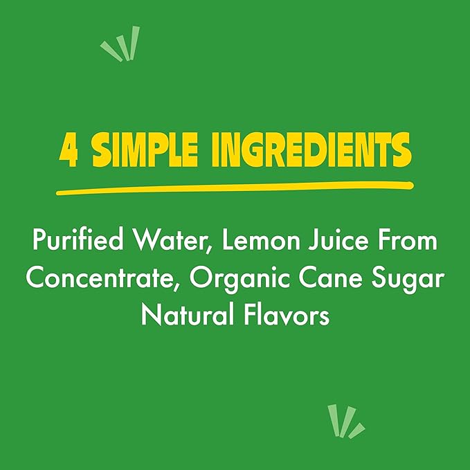 Hoot Juice Original Lemonade By Lemonati, No Artificial Sweeteners or Flavors, Gluten-Free, Kosher, Non-GMO, Vegan, 7.5 Fl Oz Mini-Cans, Pack Of 24, Original Lemonade