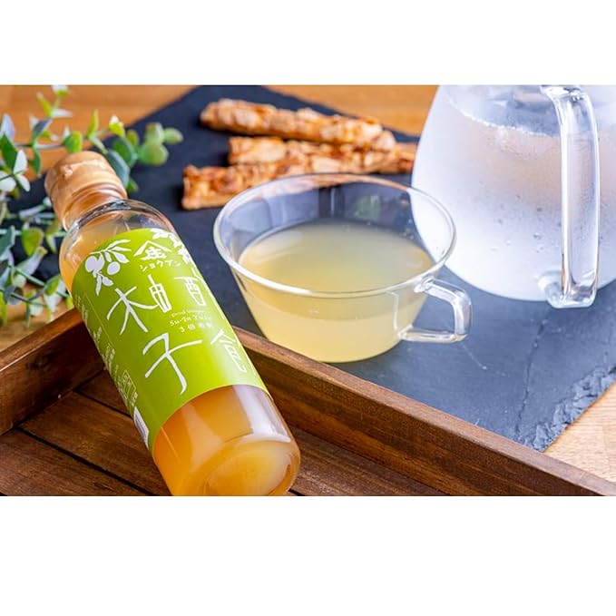 Su-in Drink Vinegar Citron 200ml (6.8oz) Yuzu Flavor, Pure Rice Vinegar made from Japanese Rice