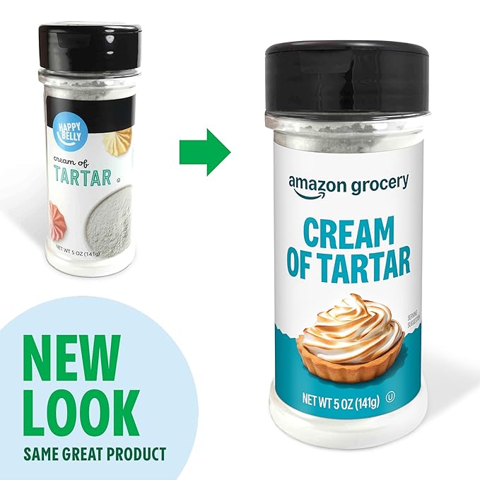 Amazon Grocery, Cream of Tartar, 5 Oz (Previously Happy Belly, Packaging May Vary)