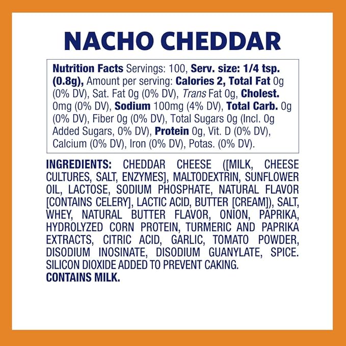 Kernel Season's Popcorn Seasoning, Nacho Cheddar, 2.85 Ounce (Pack of 6)