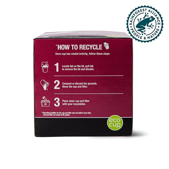 Wawa Colombian Medium Roast Single Cup Coffee Pods, 12 Pods, 1 Box, Medium Bodied Blend, Chocolate & Fruit Notes, Single Serve, 100% More Responsibly Sourced from Rainforest Alliance Certified Farms