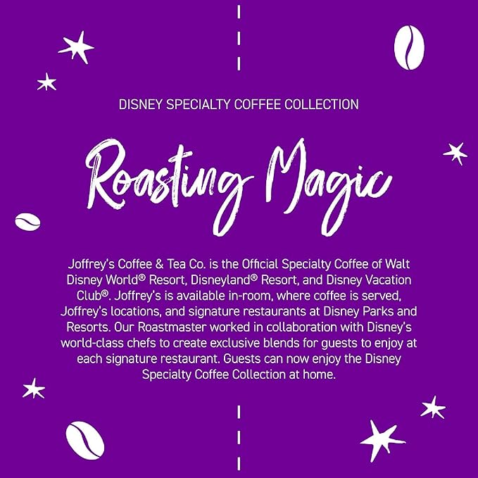 Joffrey???Coffee - Disney Daisy Duck Lovely Lavender | Amber Honey and Lavender Coffee, Medium Roast (Ground, 11oz)