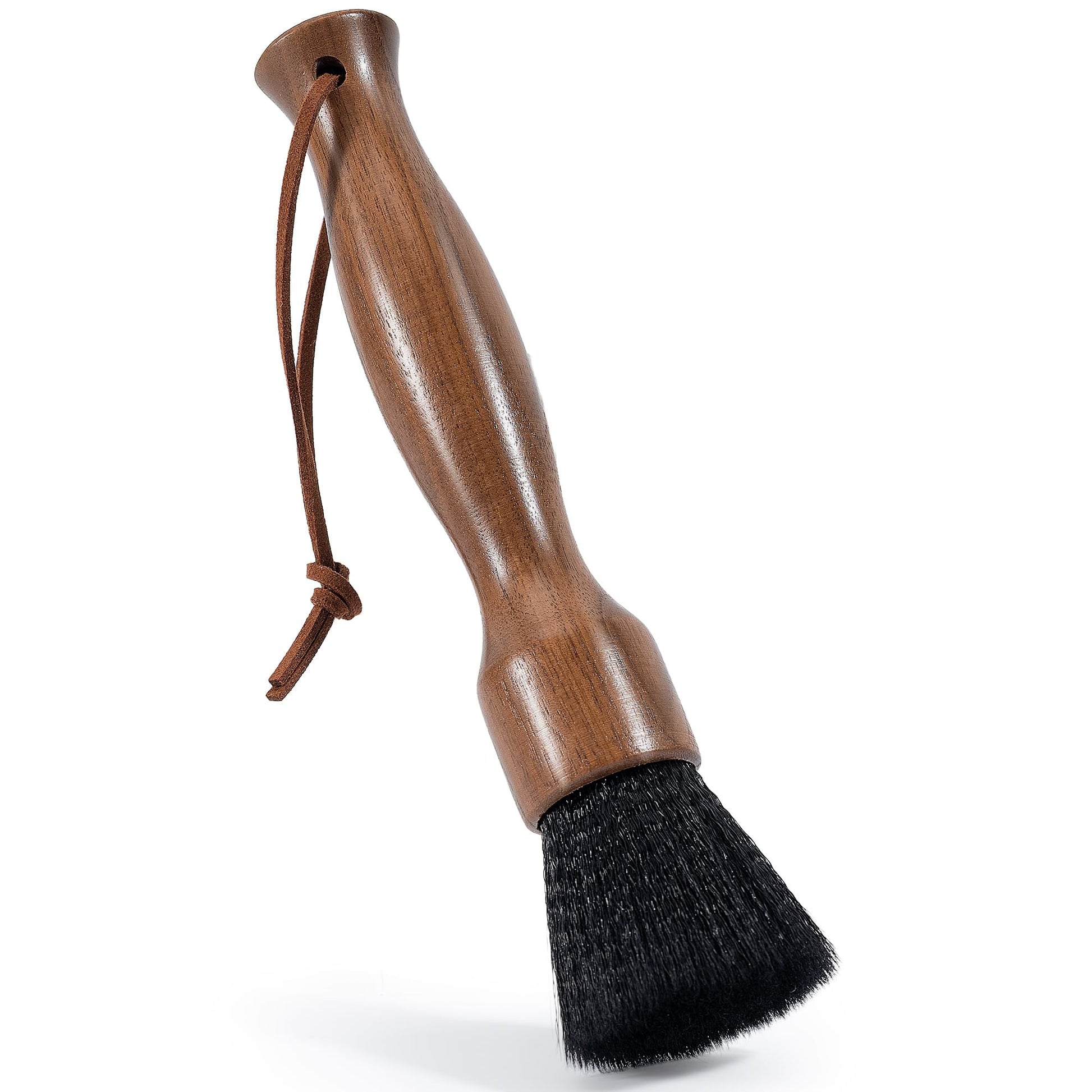 Belongtous Coffee Grinder Cleaning Brush, Fluffy & Soft Bristles Coffee Brush and Walnut Wood