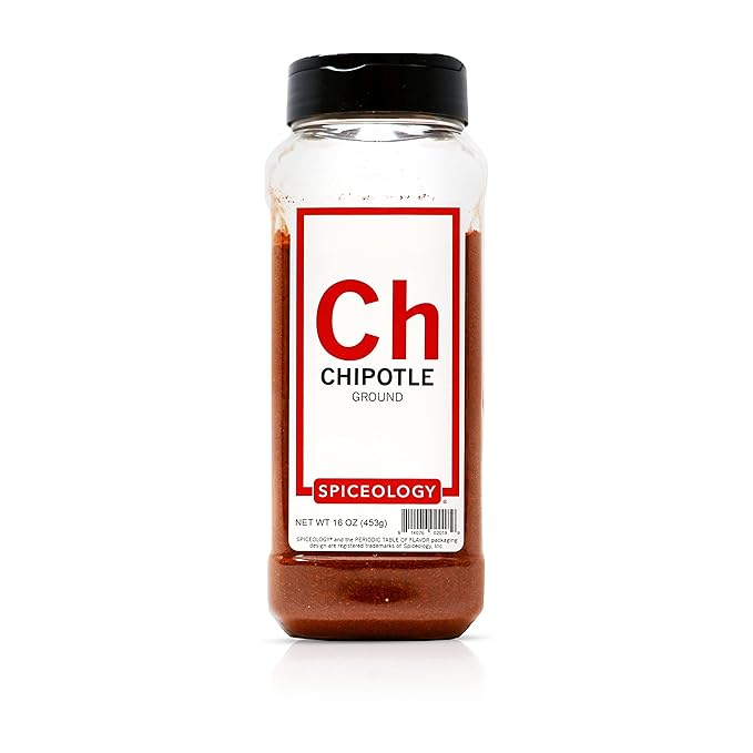 Spiceology - Chipotle Powder - Dried Chipotle Chili Powder - Chili Peppers - Spices and Seasonings - 16 oz