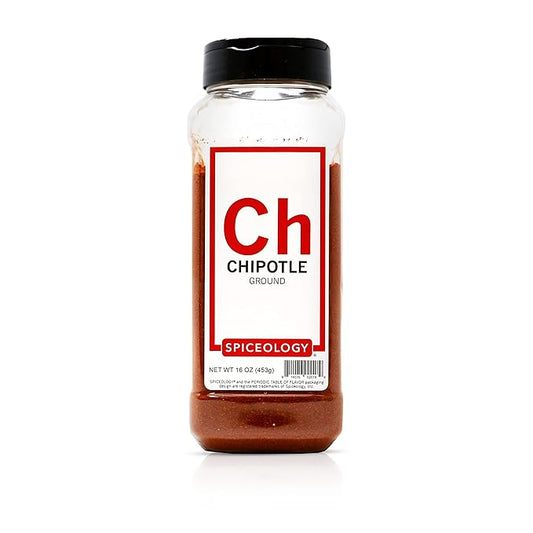 Spiceology - Chipotle Powder - Dried Chipotle Chili Powder - Chili Peppers - Spices and Seasonings - 16 oz