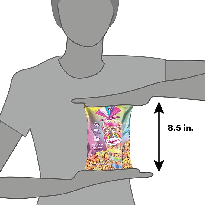 Popcornopolis Unicorn 12 ct, 2.65 oz (Pack of 1)