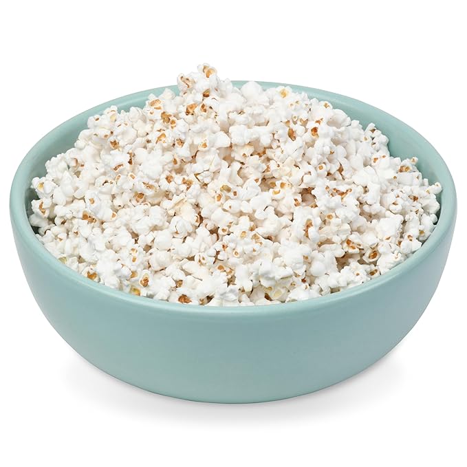 Princeton Popcorn White Butterfly Hulless Popcorn Kernels - Easy-Eating, Baby Small Tender Popping Corn, Non-GMO Popcorn Kernels, No Hulls, No Roundup, Direct from Farmer, Microwave Air Popper or Stovetop 32oz Jar
