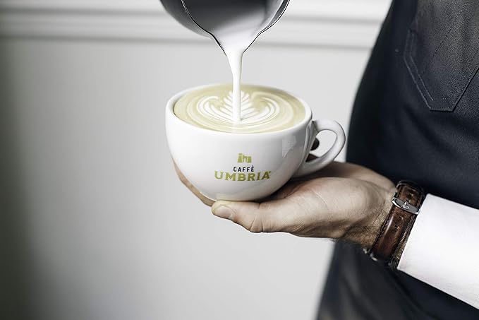 Caffe Umbria Fresh Seattle Whole Bean Roasted Coffee, Arco Etrusco Blend Dark Roast, 12 oz. Bag