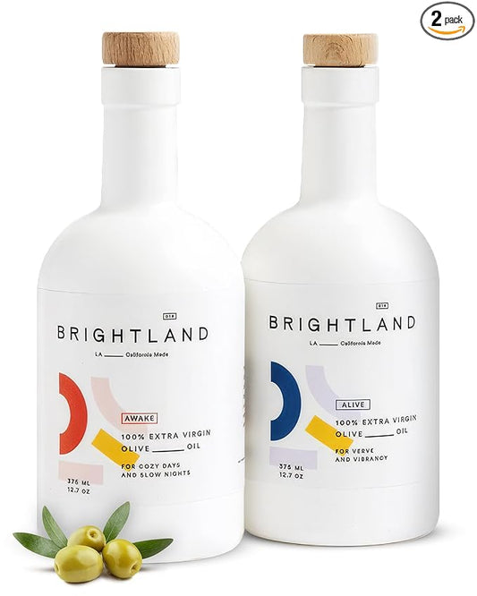 Brightland California Olive Oil Extra Virgin, The Duo ??First Cold-Pressed Olive Oil Made with