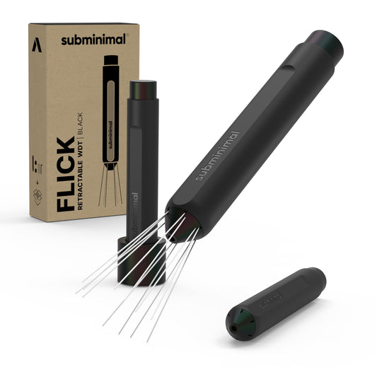 Subminimal Flick WDT Espresso Distribution Tool - Retractable Needle Tamper