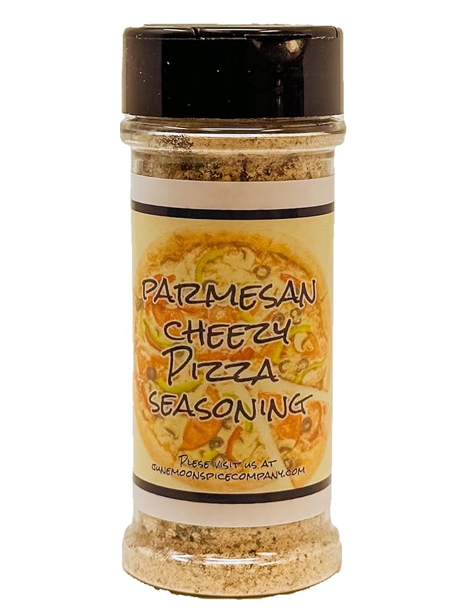 Parmesan Cheesy Pizza Seasoning | Large shaker | Crafted in Small Batches | Premium | Gourmet Parmesan Cheesy Pizza Seasoning – Elevate Your Homemade Pizzas!