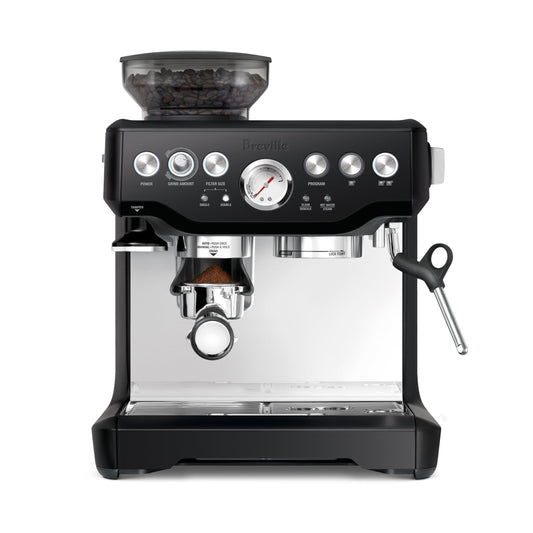 Breville BES870BTR Barista Express Espresso Machine, Black Truffle