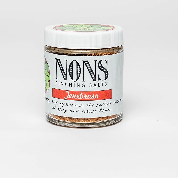 Nons Pinching Salts - Tenebroso (4 oz) | All Natural Seasoning | Great for Finishing |
