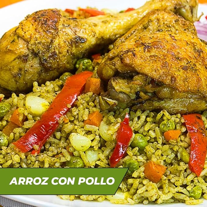 Green Sofrito Base by Gastón Acurio for Latinoamerican Recipes, Gluten Free Taco Seasoning, Culantro, Loche Squash and Ají Amarillo, No Preservatives, No Artificial Flavors, Q?™ocina en Casa, 1.79 oz