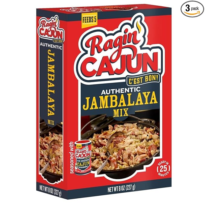 Ragin Cajun Jambalaya 8oz (Pack of 3)
