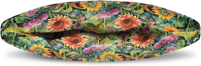 Watercolor Sunflower Print Teapot Cover Insulated Tea Kettle Cosy Dustproof Insulated Kettle Cover Breakfast Pot Cotton Filling for Home Kitchen Table Decorative Accessories