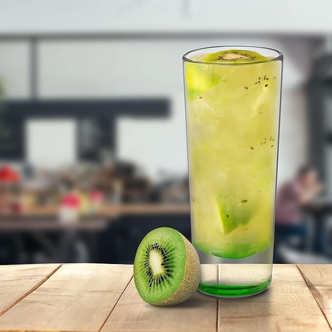 DISCOUNT PROMOS Cordial Shooter Shot Glasses 2 oz. Set of 10, Bulk Pack - Great for Birthdays, Parties, Indoor & Outdoor Events - Green