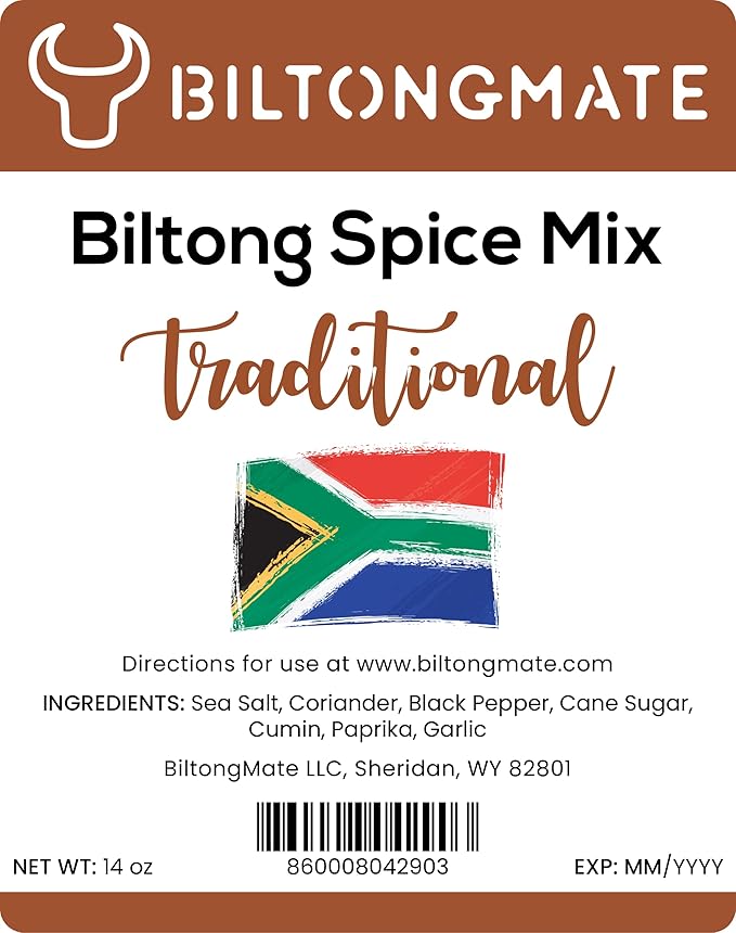 BiltongMate Biltong Spice Mix (Traditional) 14oz