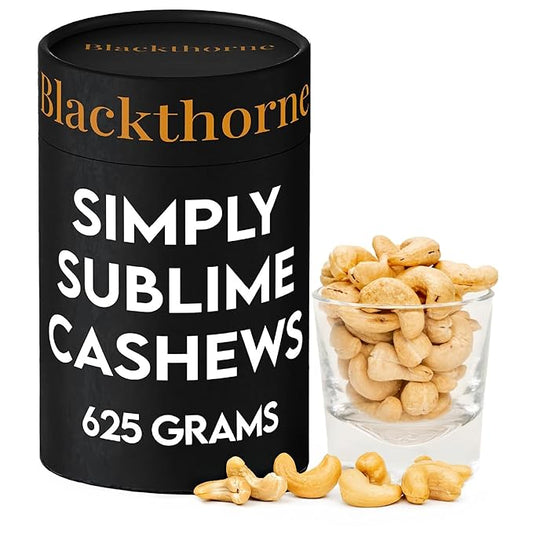 Simply Sublime Cashews Roasted Lightly Salted with Himalayan Pink Salt ??Jumbo, Hand Sorted & Slow Roasted ??Gourmet Cashews for Pairing with Bourbon, Tequila, or Champagne ??22oz